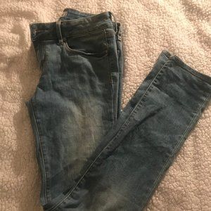 Light Wash Skinny Jeans